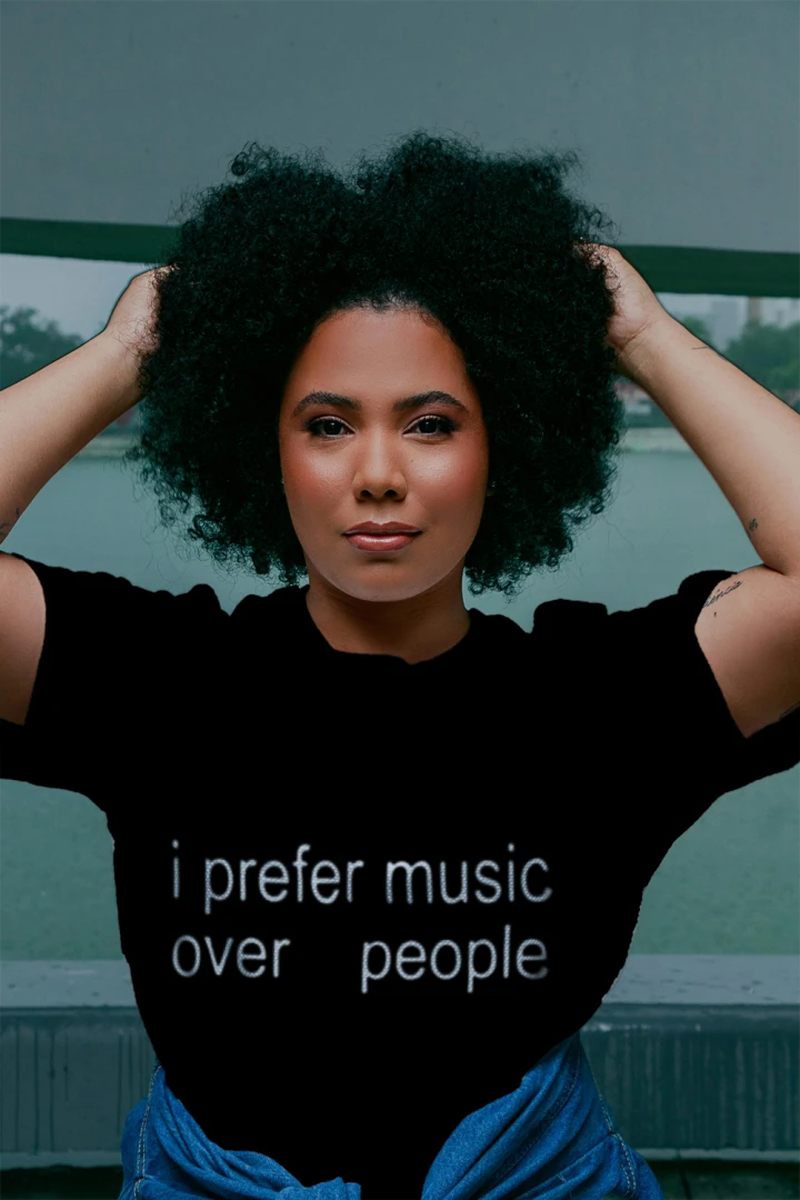 Music Over People Graphic Tee