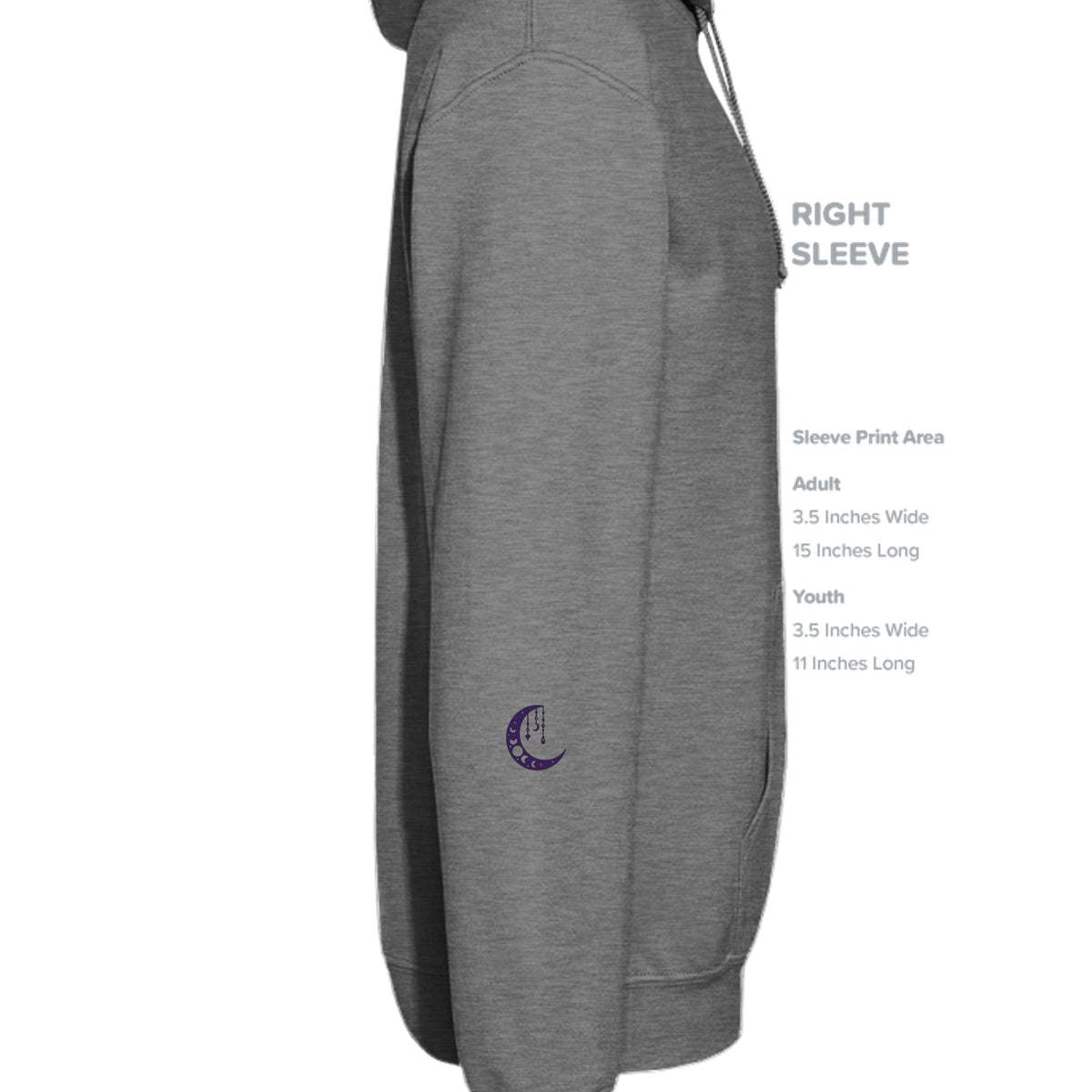 GRAPHITE HEATHER - SLEEVE_RIGHT