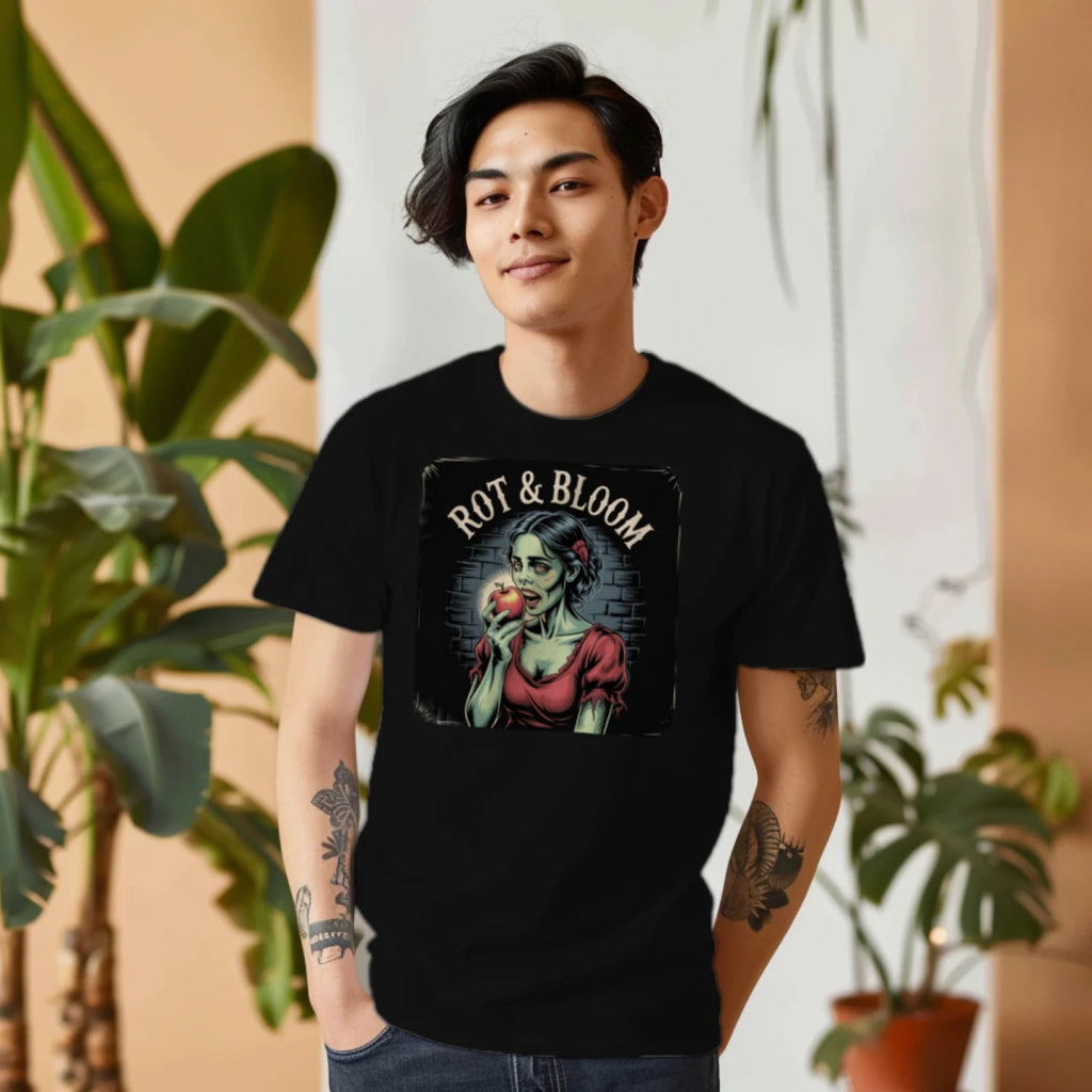 Red Dress Zombie Graphic Tee