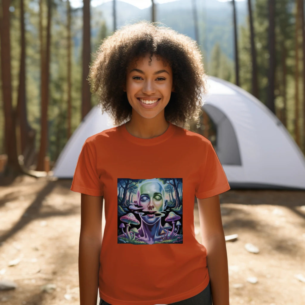 Dark Forest Face Graphic Tee