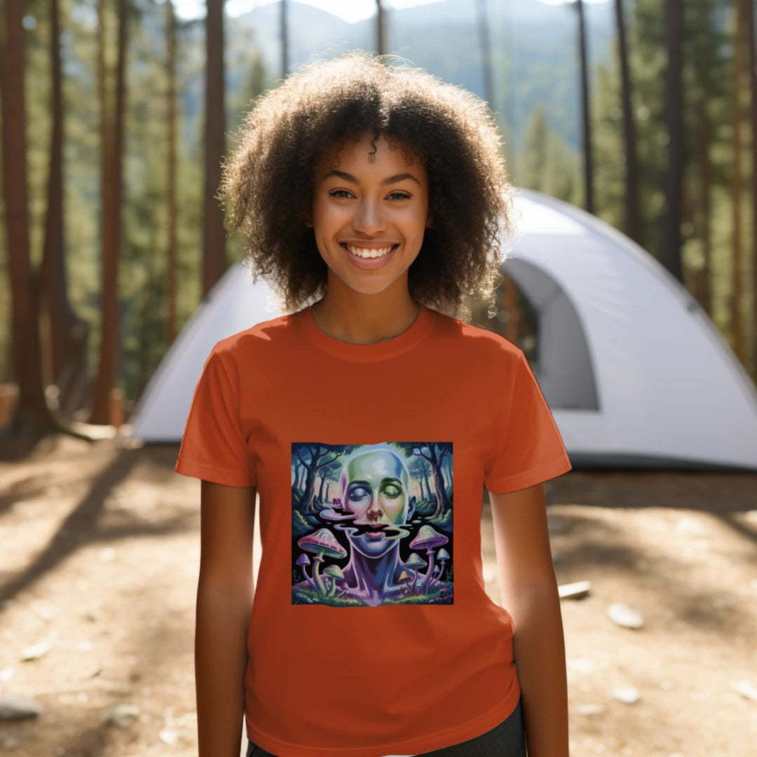 Dark Forest Face Graphic Tee