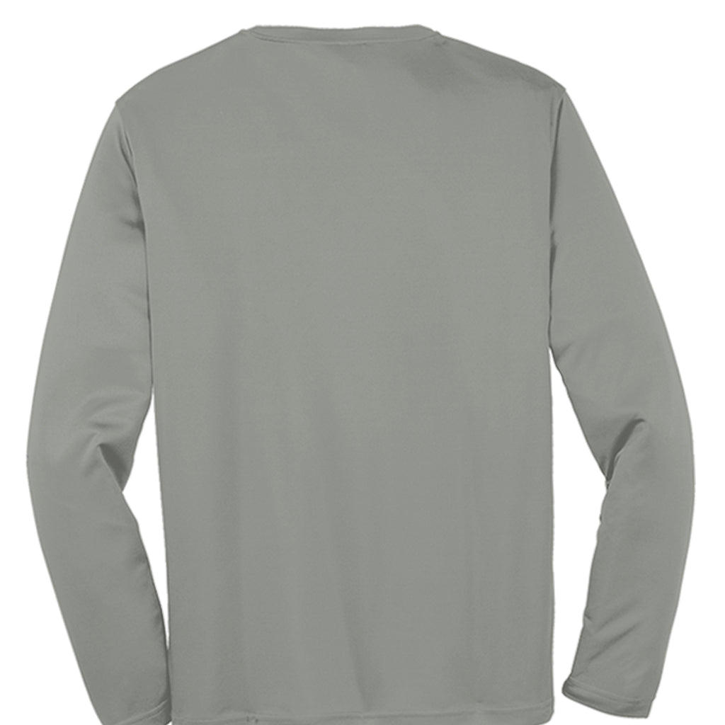 Grey Concrete Heather - ST350LS - BACK
