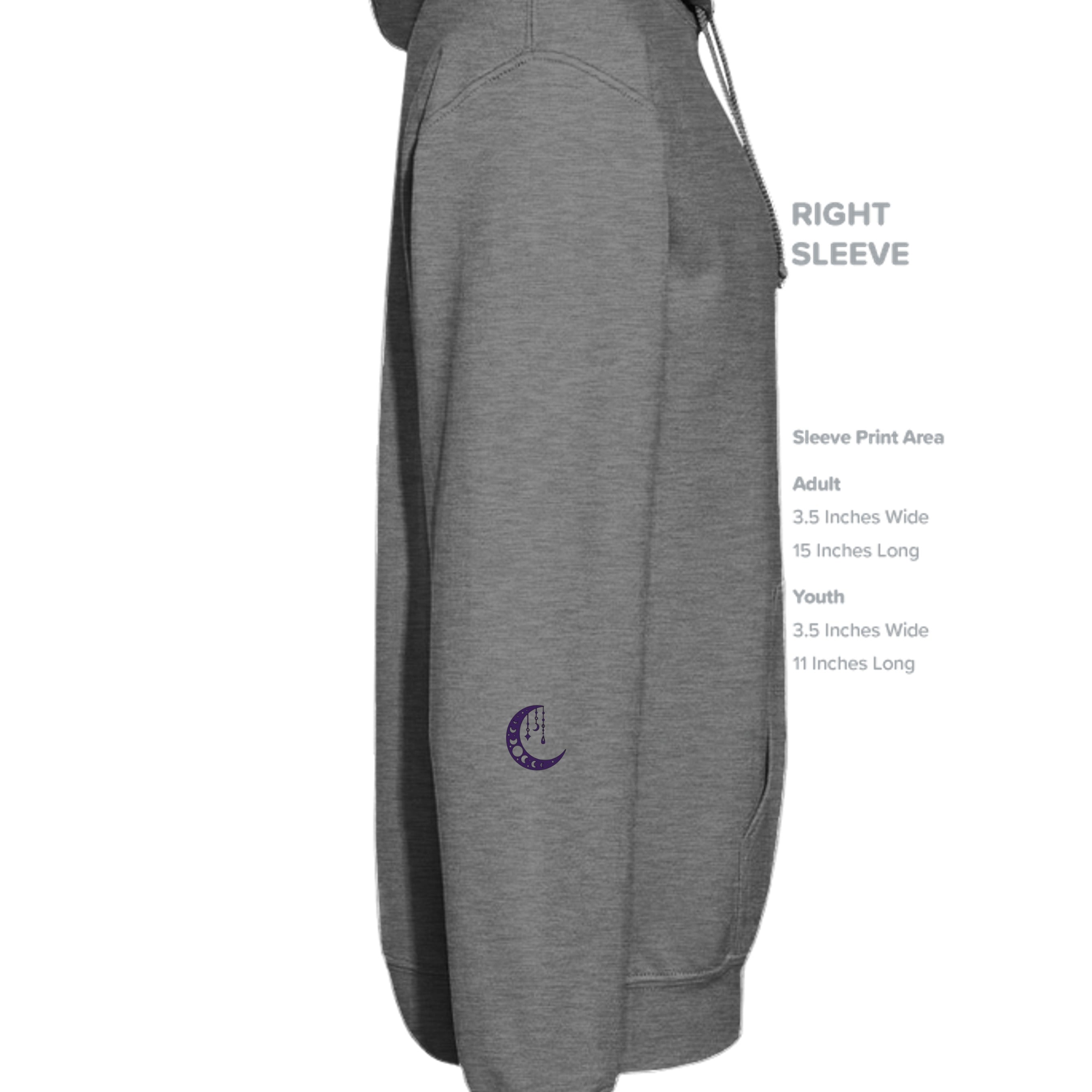 GRAPHITE HEATHER - G185 - SLEEVE_RIGHT