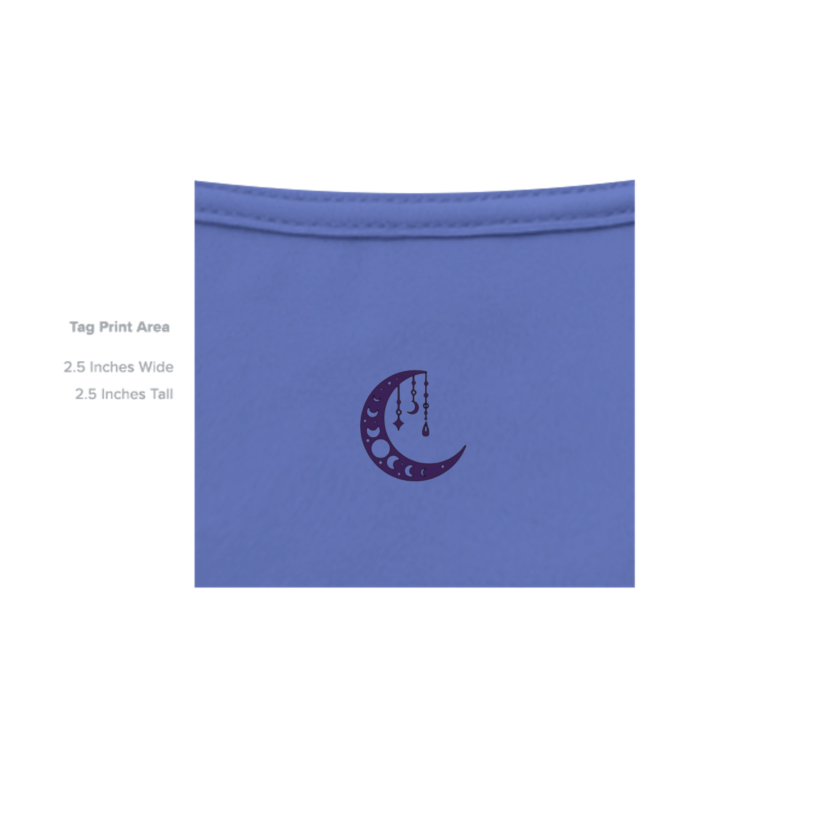 Solid True Royal Triblend - 3413C - INSIDE_TAG_LINE